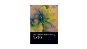 Book jacket for The Oxford Handbook of NATO